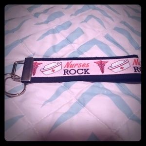 Nurses Rock Keychain